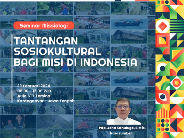 Seminar Misiologi di STT Torsina: Menyongsong Tantangan Sosiokultural dalam Misi di Indonesia